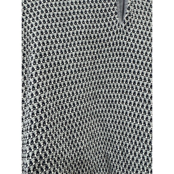 Beauty&Youth United Arrows Mens M Gray Textured Relaxed Jacquard Knit Polo - Picture 4 of 9